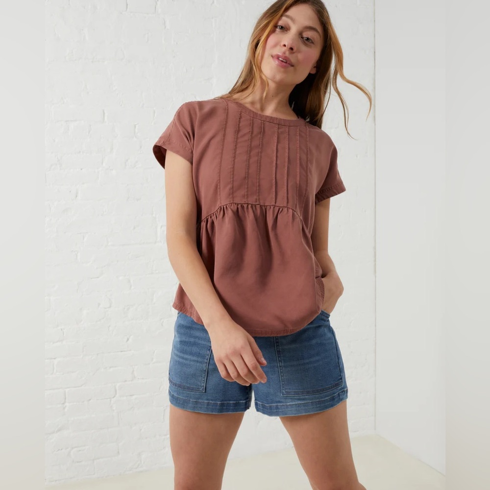 UpWest Peplum Top